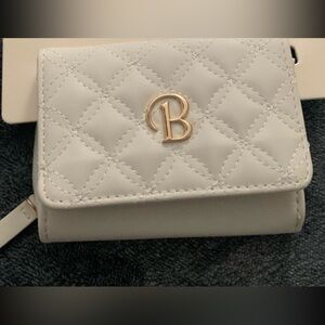 WOMENS WALLET COIN PURSE BAG LETTER B INTIAL B